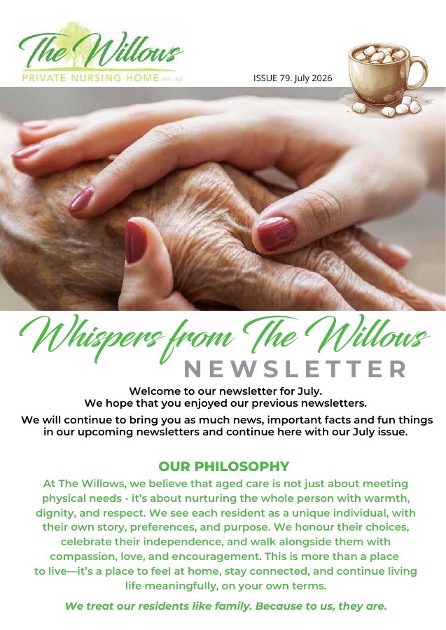 Cover of Whispers from the Willows — July 2026