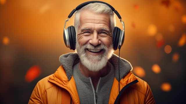 vecteezy smiling senior